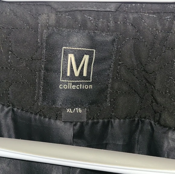 M Collection Black Fall Jacket - Picture 3 of 5
